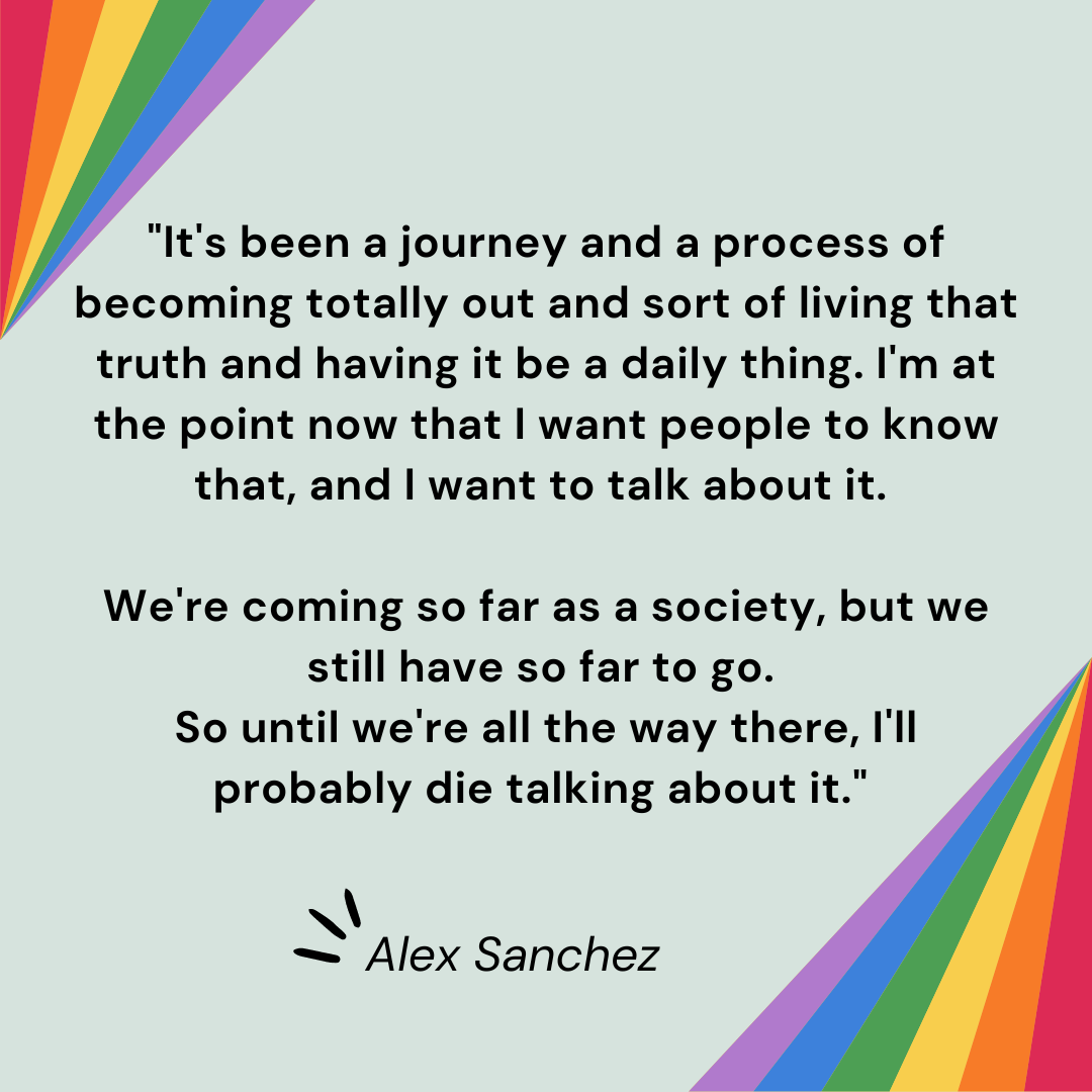 "It's been a journey and a process of becoming totally out and sort of living that truth and having it be a daily thing. I'm at the point now that I want people to know that, and I want to talk about it. We're coming so far as a society, but we still have so far to go. So until we're all the way there, I'll probably die talking about it." - Megan Rapinoe