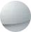 White protective face mask with elastic ear loops on a white background.