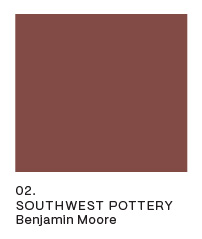 Benjamin Moore - Southwest Pottery colour