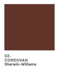 Sherwin-Williams - Cordovan colour