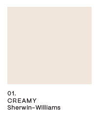 Sherwin-Williams - Creamy colour