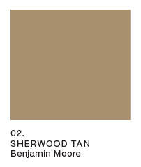 Benjamin Moore - Sherwood Tan color