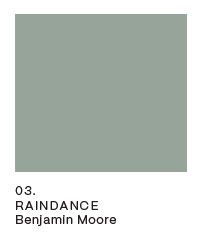 Benjamin Moore - Raindance colour