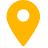 Yellow Pin Icon
