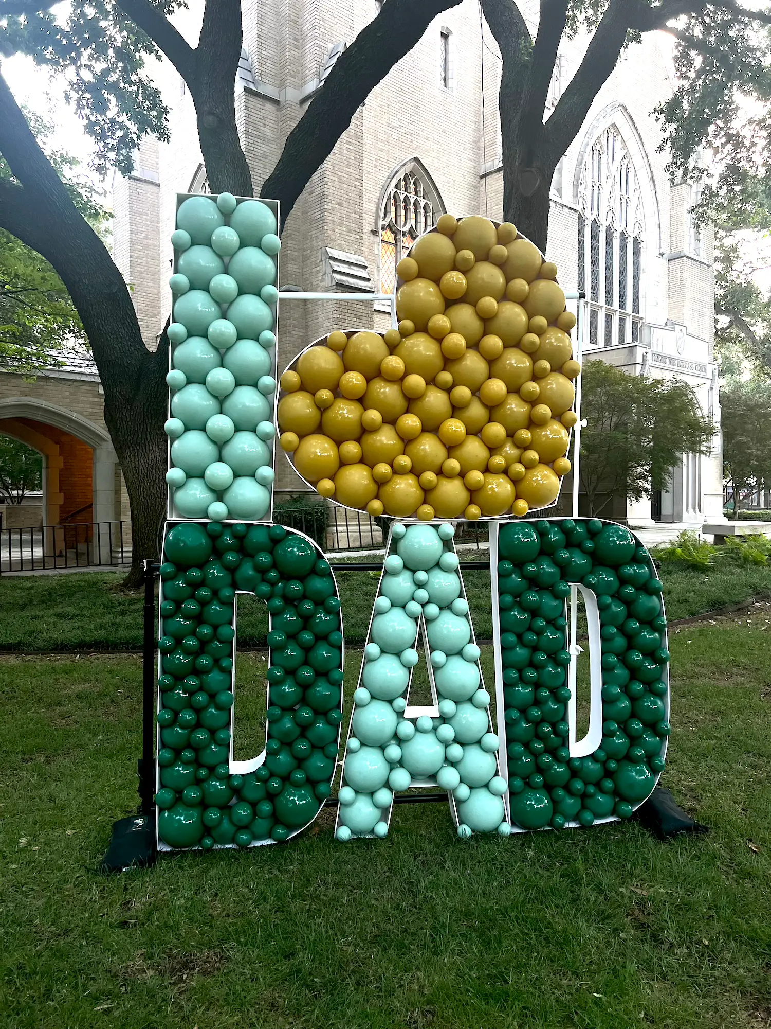 Mosaic Letter & Number Balloons | Custom Number & Letter Balloons Dallas