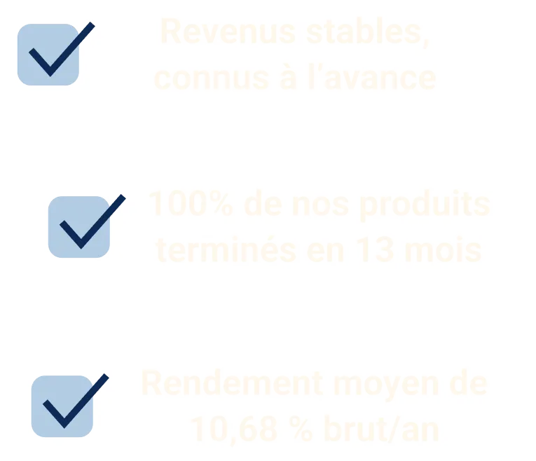 rendements accord investissement revenus complémentaires