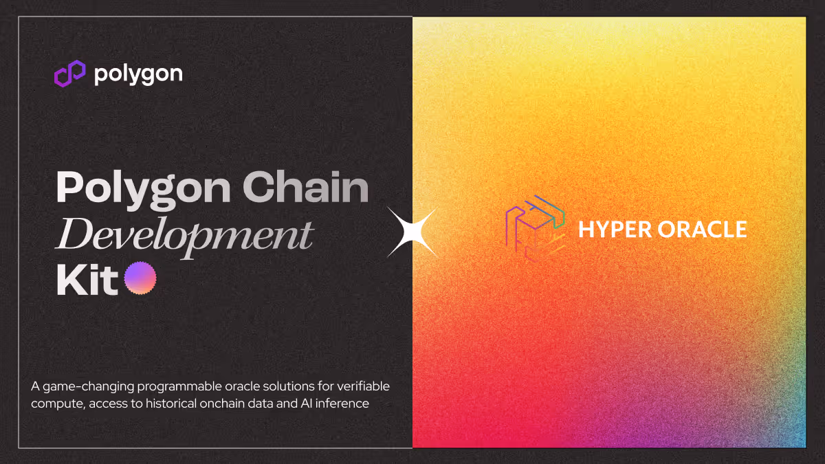 HyperOracle Integrates With Polygon CDK to Unlock Onchain AI and Advanced DeFi