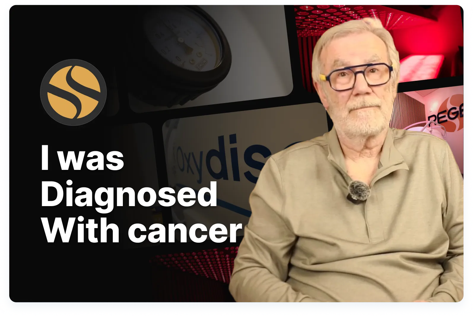 Watch testimonial - I was diagnosed with cancer