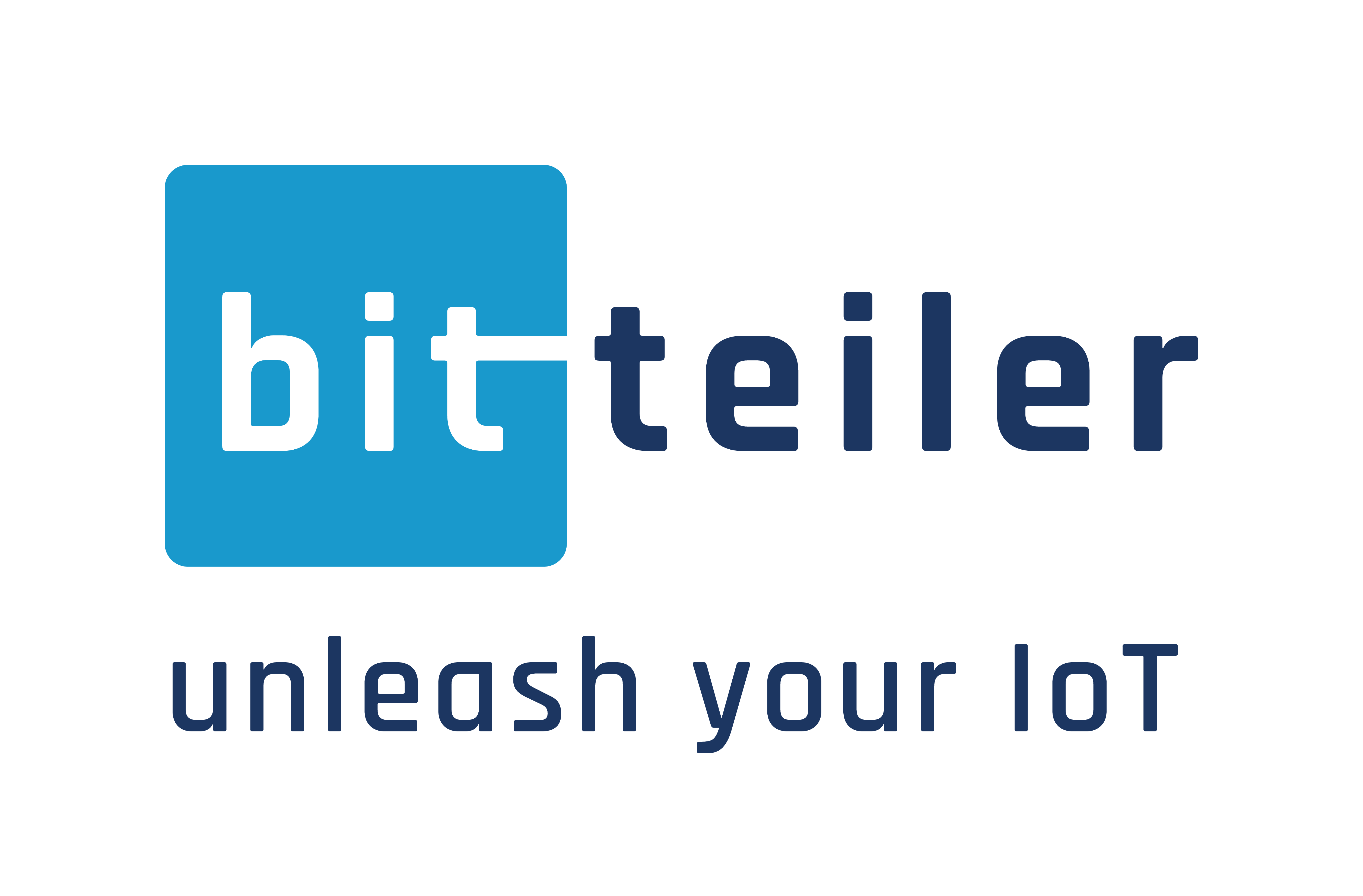 bitteiler logo with slogan "unleash your IoT"