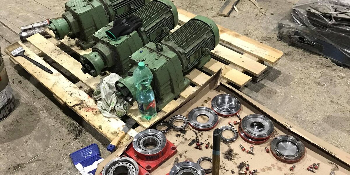 Sawmill technology repair and maintenance at Javořice – completed installation