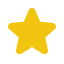 Geel sterpictogram, vaak gebruikt om favorieten of beoordelingen aan te duiden.
