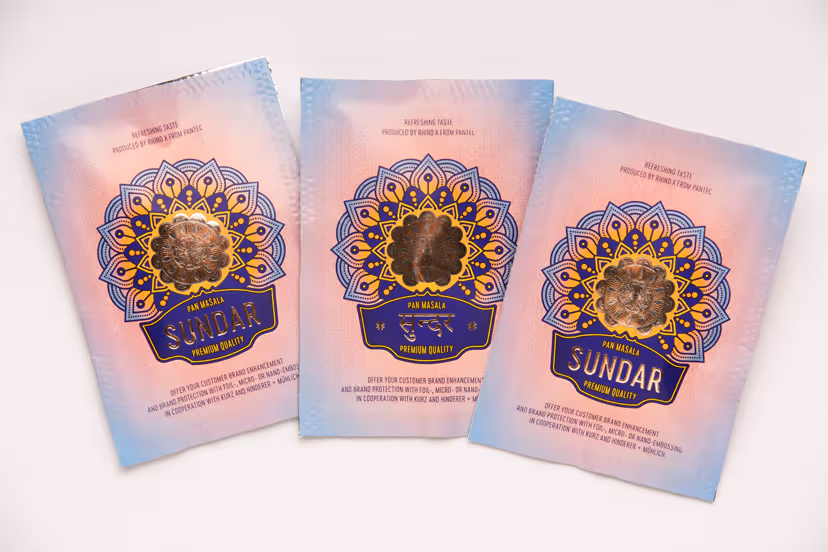Sundar Pan Masala - premium quality in a premium packaging