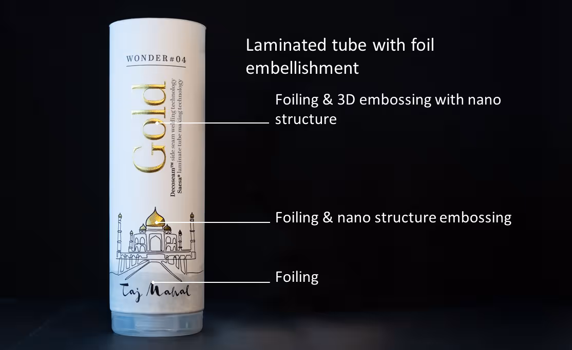 GOLD - tube laminate