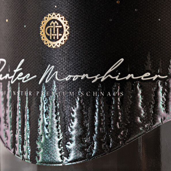The Moonshiner - Schnapps Label