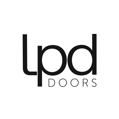 LPD Doors company logo with stylized lowercase letters 'lpd' above the word 'DOORS'.