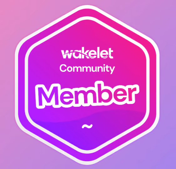 Wakelet Community Member Badge
