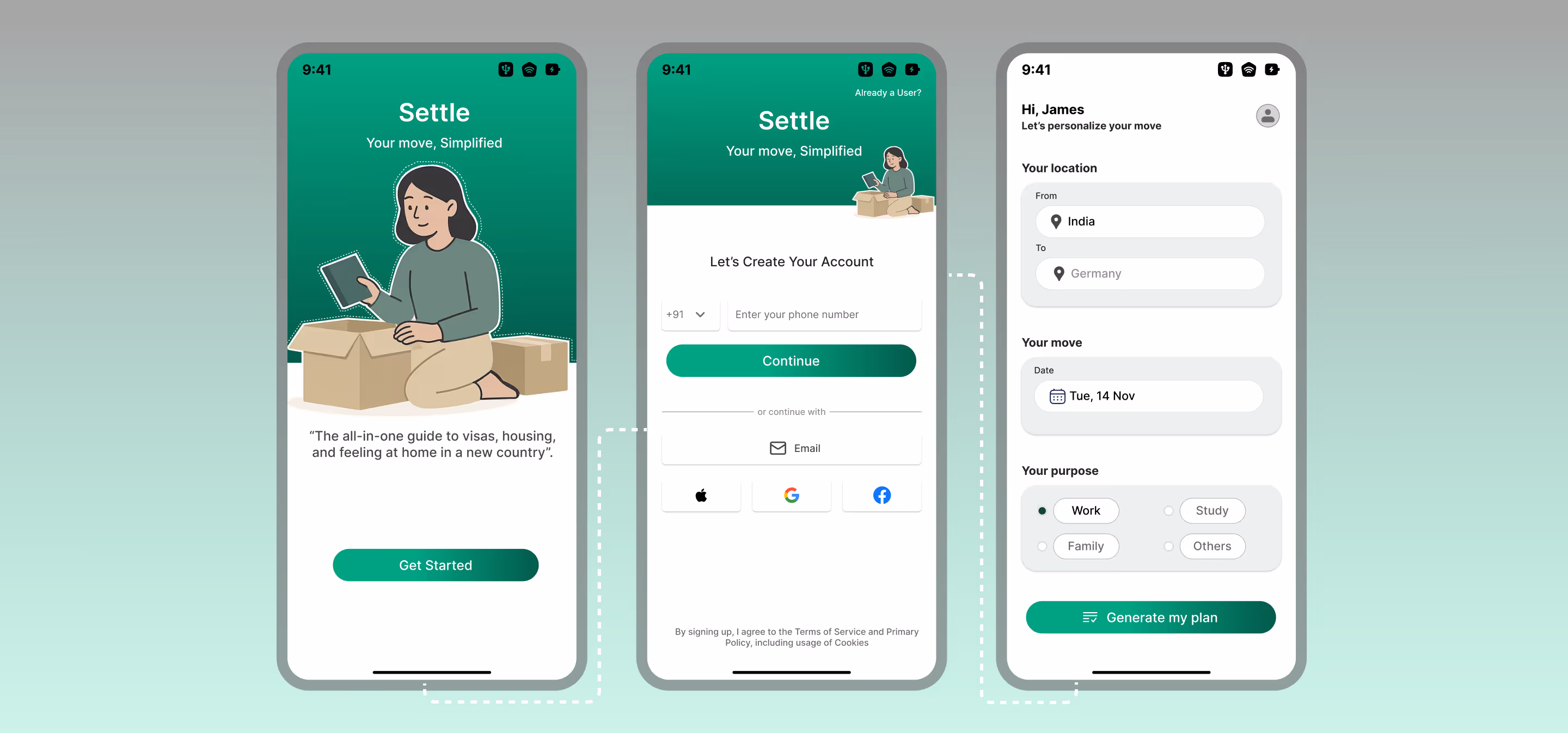 Easy onboarding