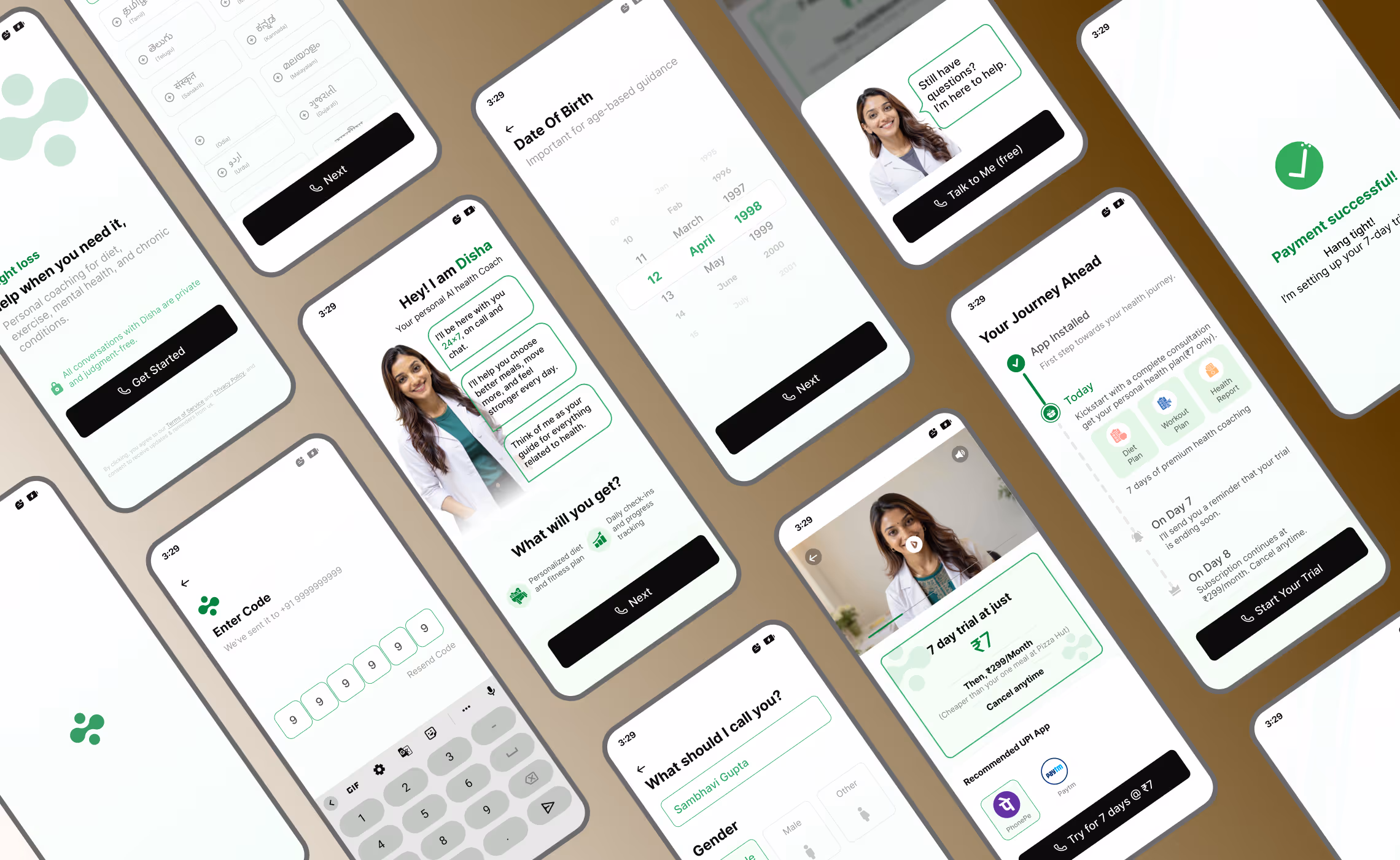Disha app feature graphic