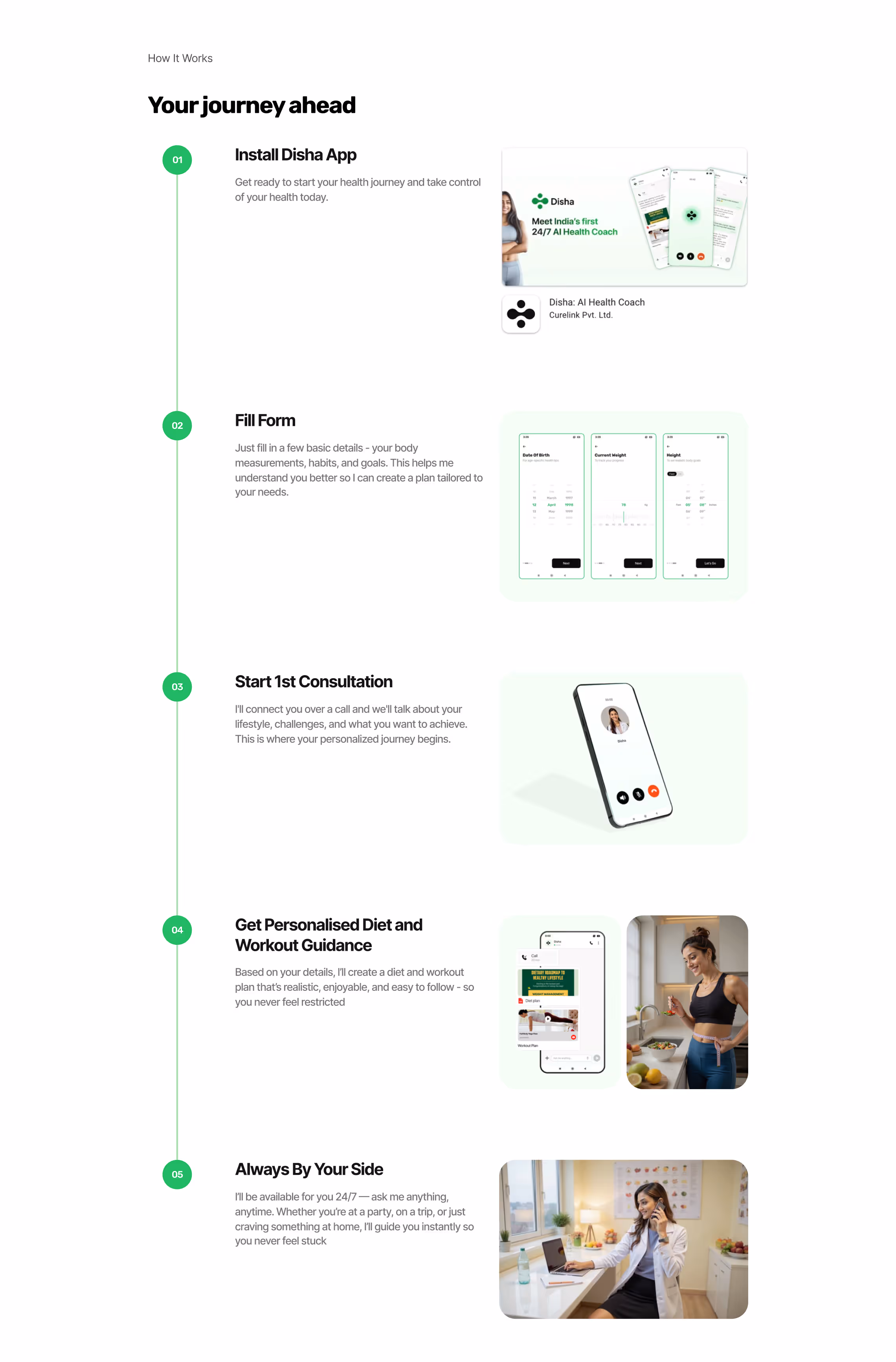 CureLink web section 5