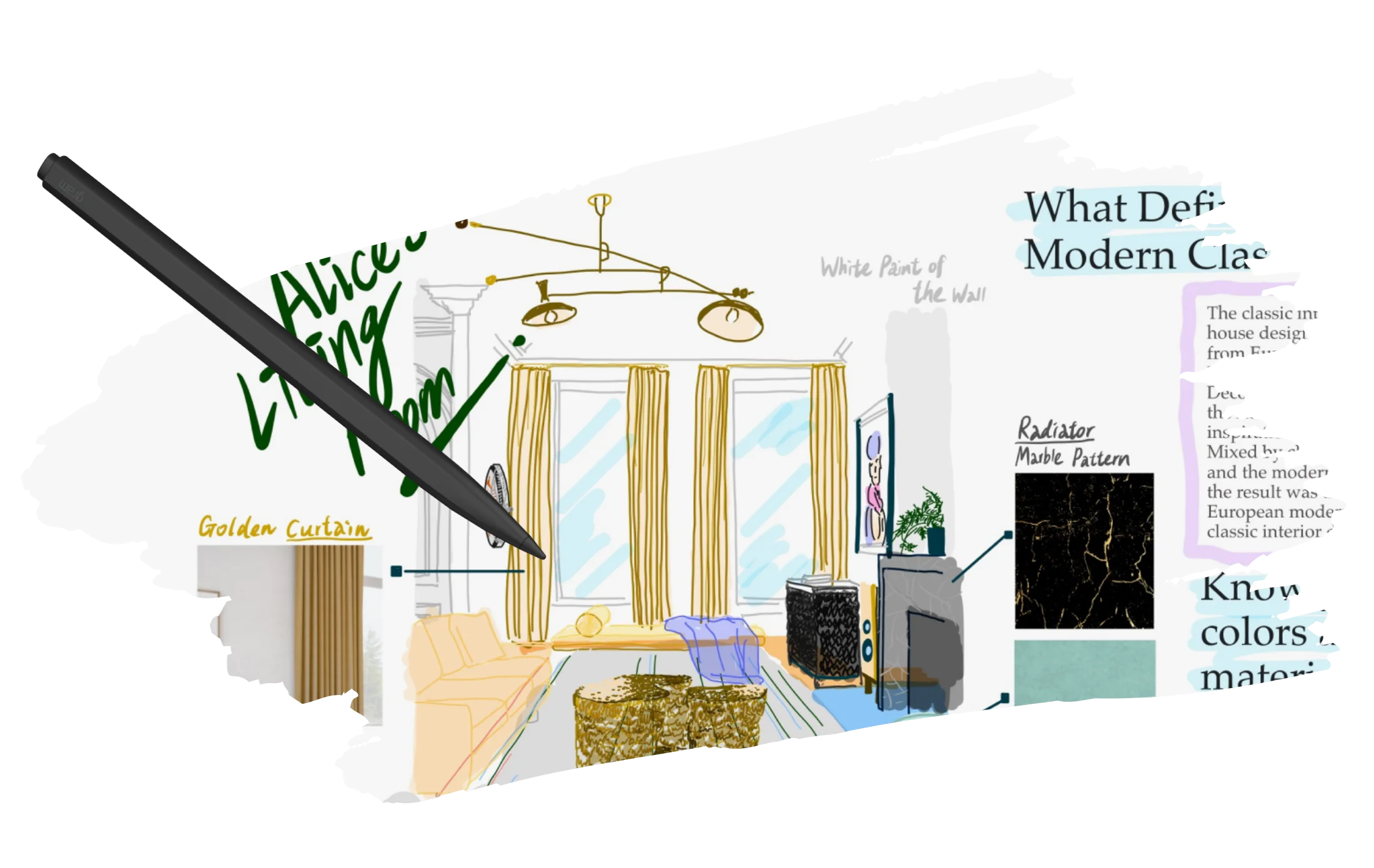 An example of using Goodnotes