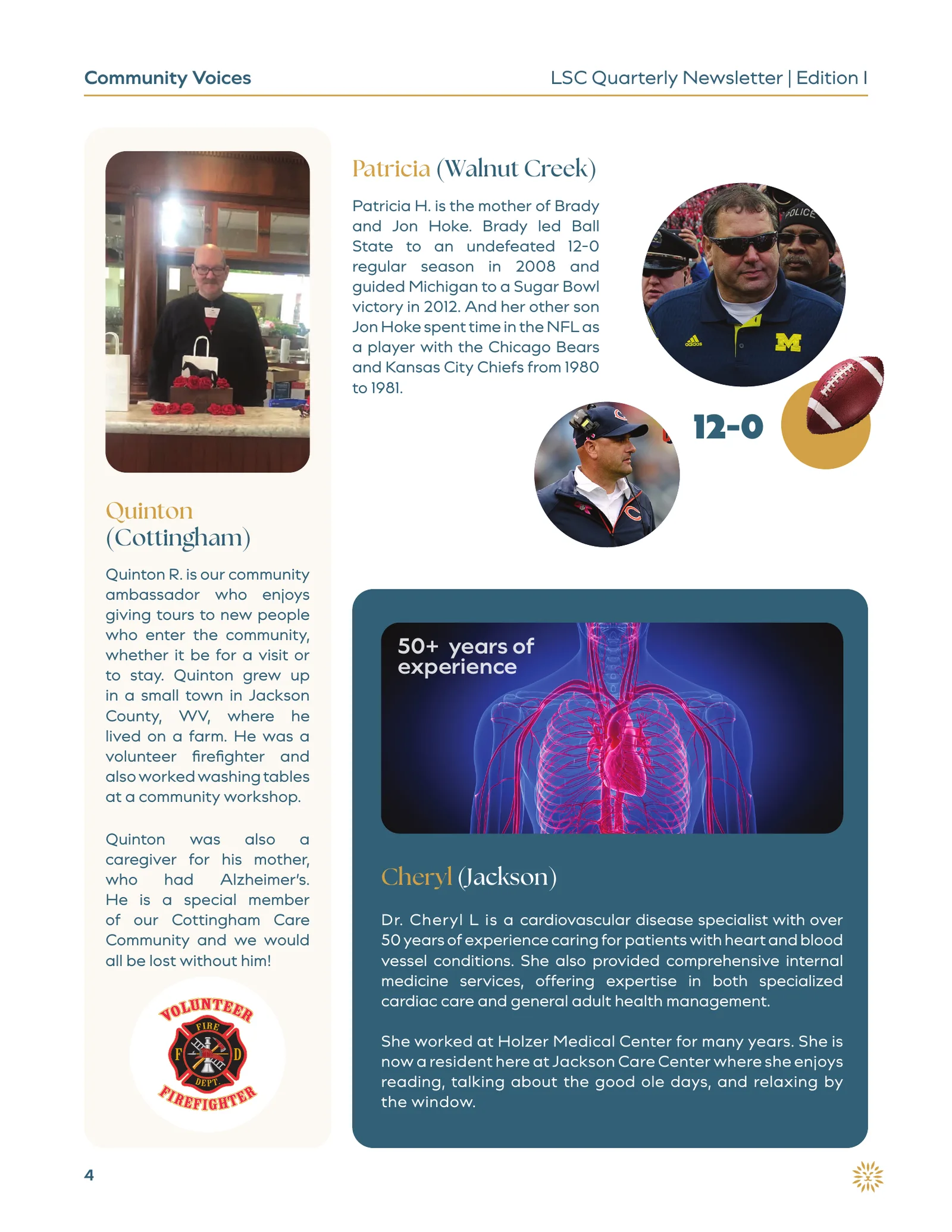 Lionstone Quarterly Newsletter page 4