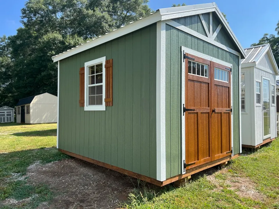 $4890 cash price + tax, UTILITY 10 x 12 RTO 48 mo $217 + tax first payment upfront to deliver