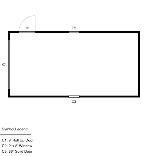 GARAGE 14 x 36