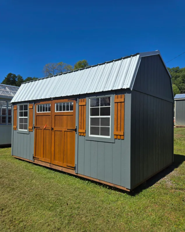 SIDE LOFTED BARN 10 x 16