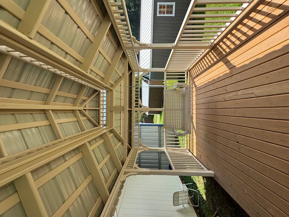 Rectangular Gazebo paint and double roof 10 x 16