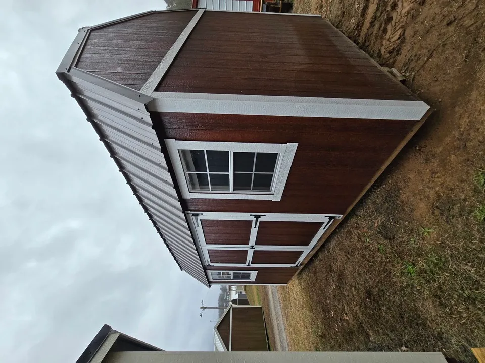 SIDE LOFTED BARN 10 x 16