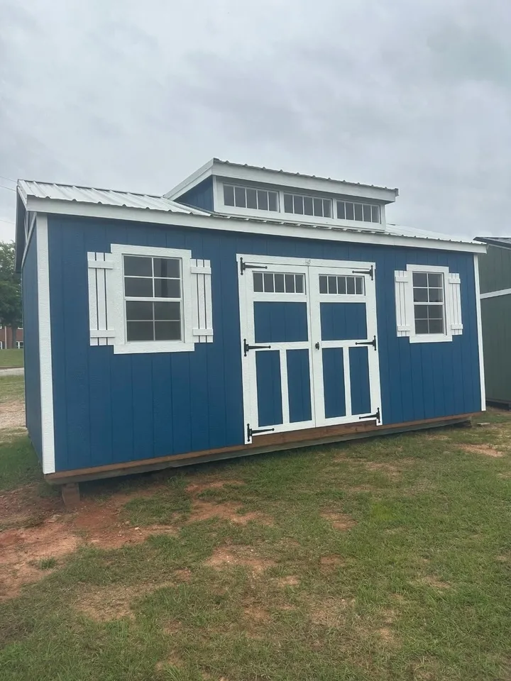 SIDE UTILITY 12 x 20 š° Savings Available for 2025 and newer Sheds! ⢠7.5% OFF with Card or RTO ⢠10% OFF when you pay cash or check in full up front Discount applies to base price only.