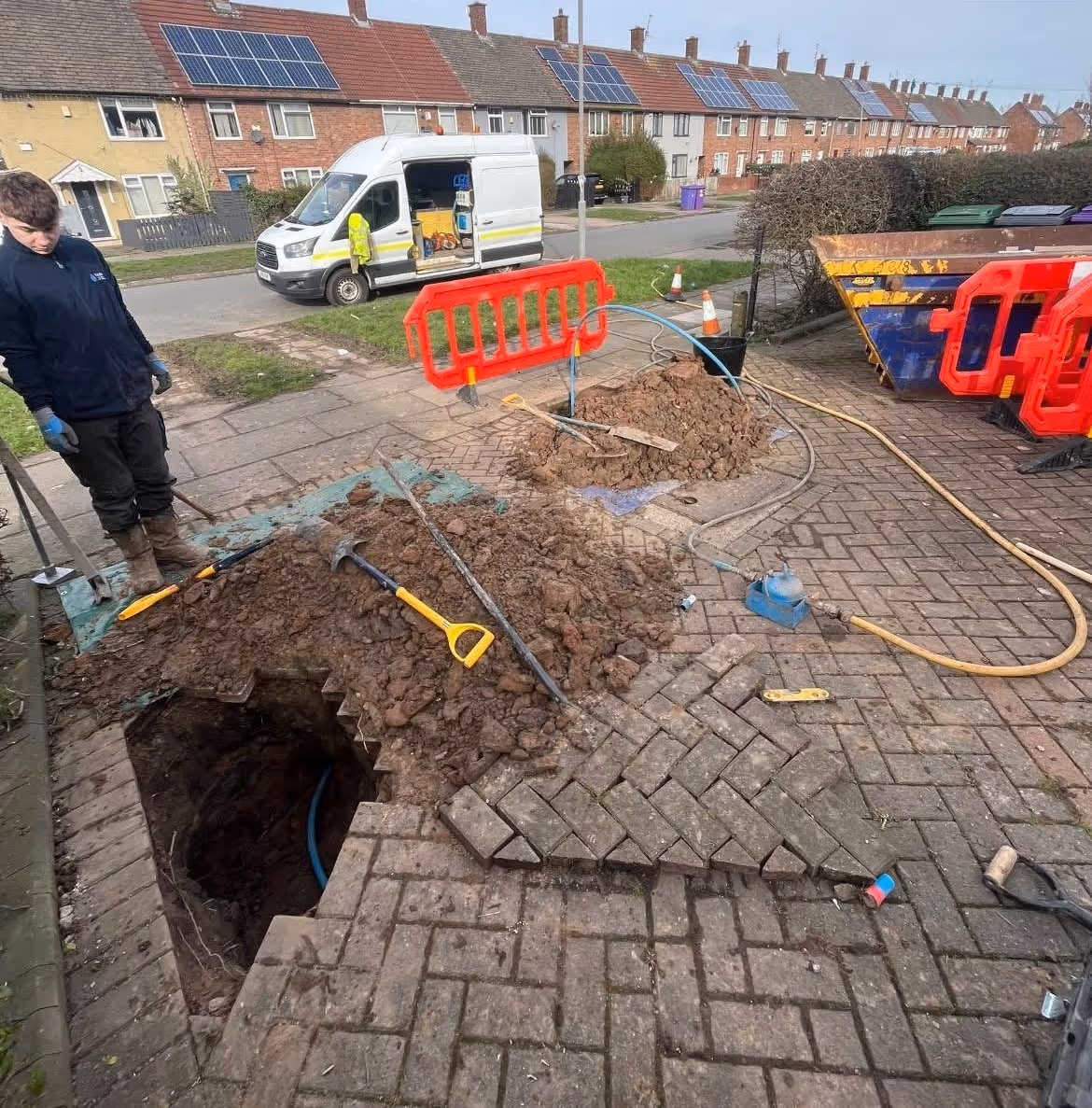 New Water Entry Point & External Stop Tap Installation in Liverpool