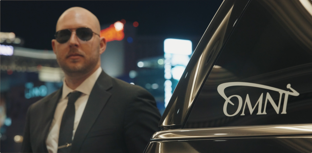 Meet-and-greet service in which a chauffeur meets you. 