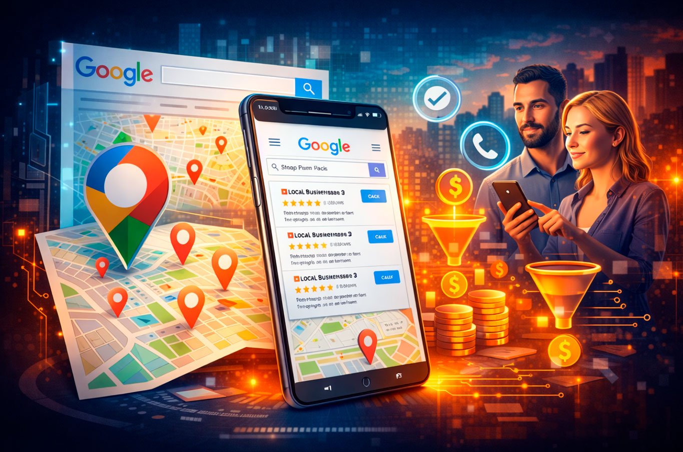 Why Ranking in the Google Maps Map Pack Is Critical for Local SEO