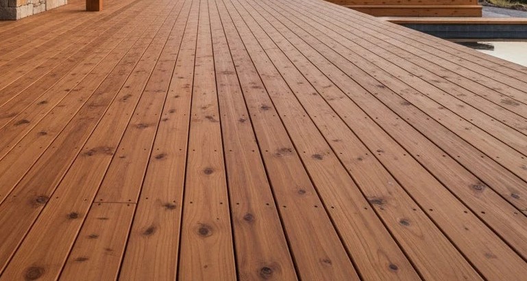 cedar decking 