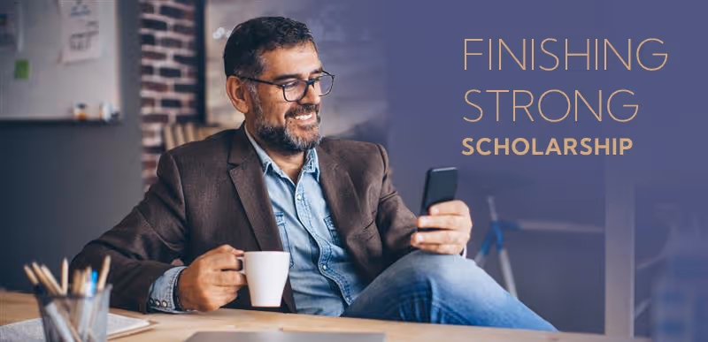Finishing Strong Scholarship web graphic v2 495864a6d8