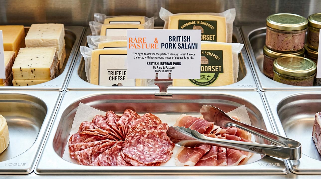 Rare & Pasture Charcuterie - Flexible ordering for retail