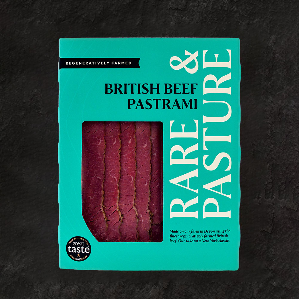 Packaged Beef Brisket Pastrami by Rare & Pasture