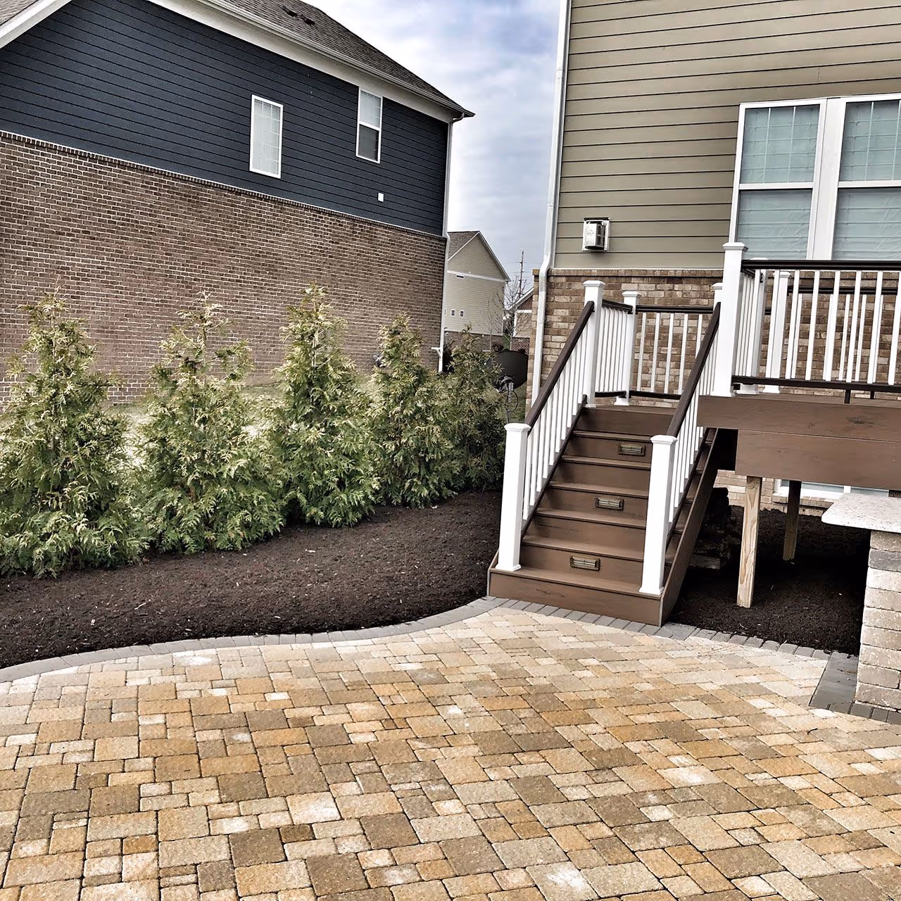 Landscaping installation by Gould Brothers Outdoor Solutions LLC in Hamilton County, Indiana