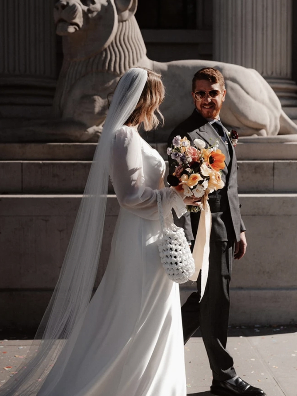 Married couple in arms