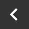 A left-facing arrow icon, minimalist design with a black background and white arrow.