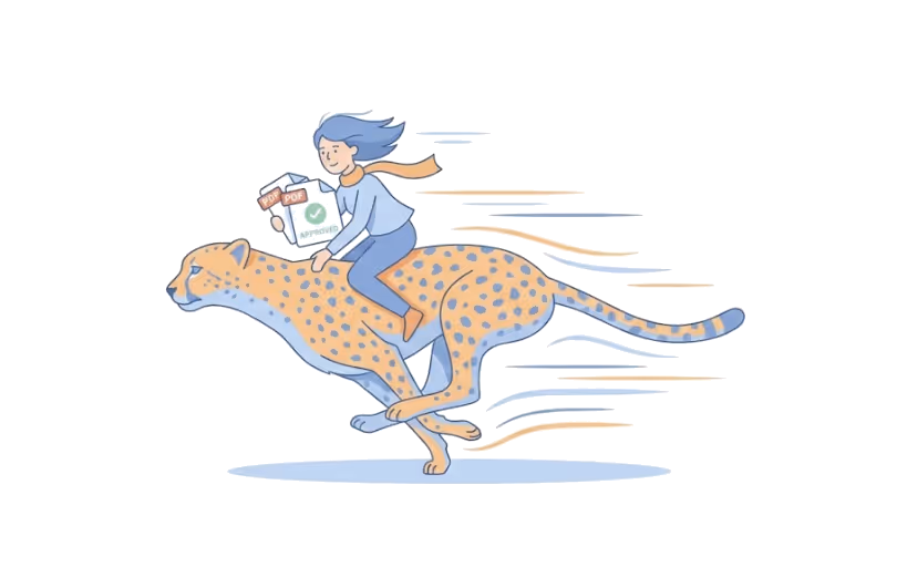 Chat input box with placeholder text 'Send a message here...', a Reasoning mode button, and a blue send button with paper plane icon.