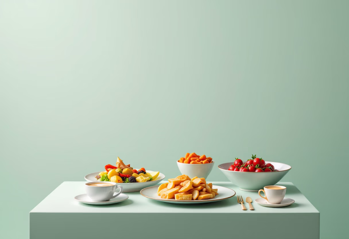 [background image] image of a welcoming restaurant table setup for a modern restaurant