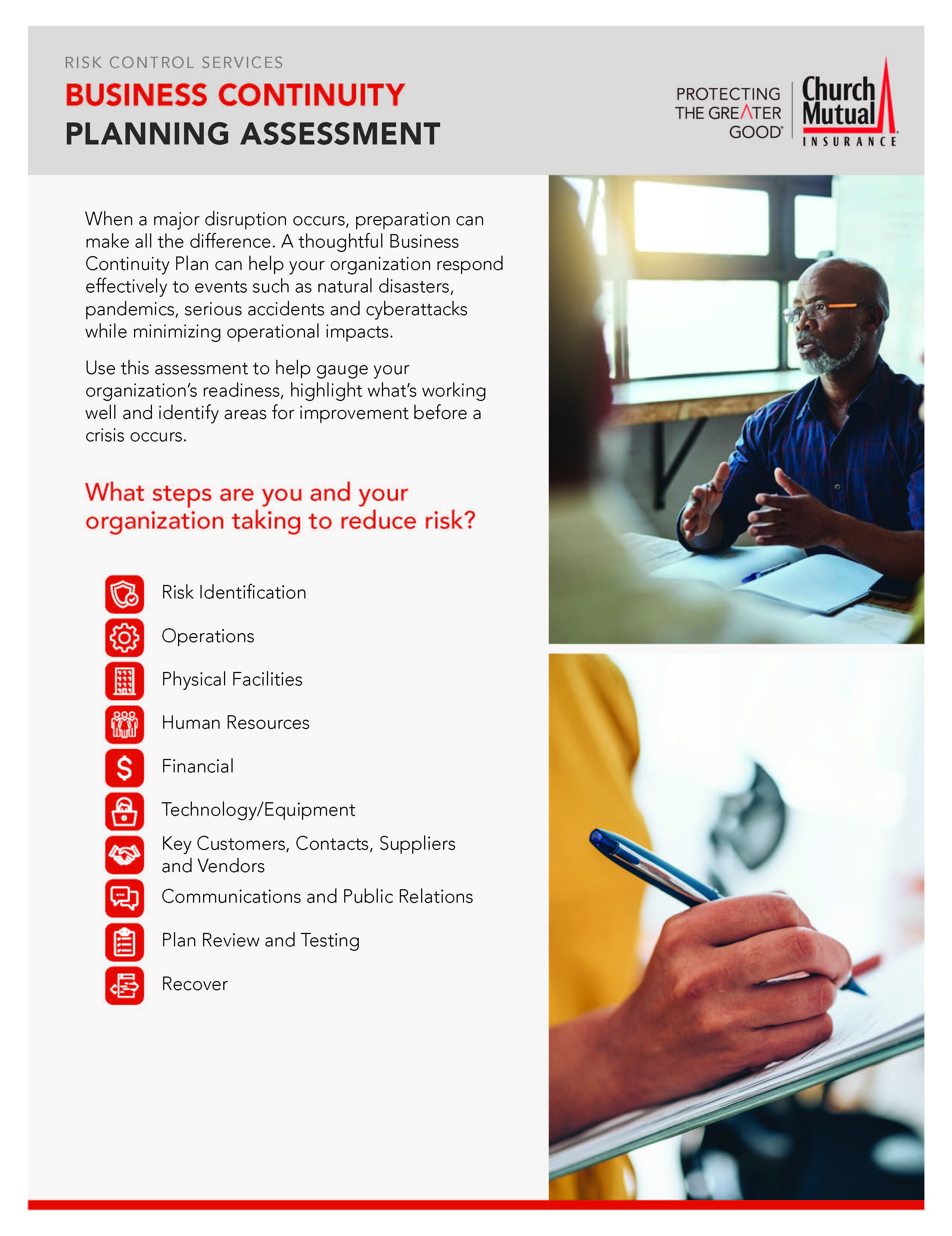 Business Continuity Planning Assessment