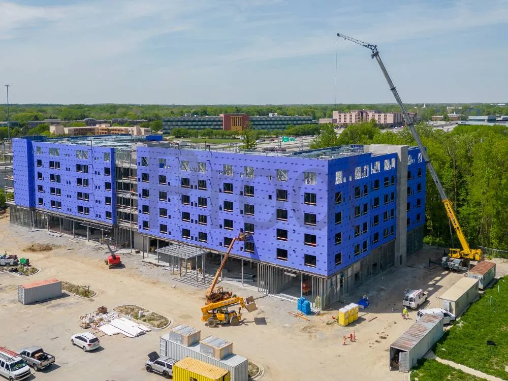 metal framing and eifs