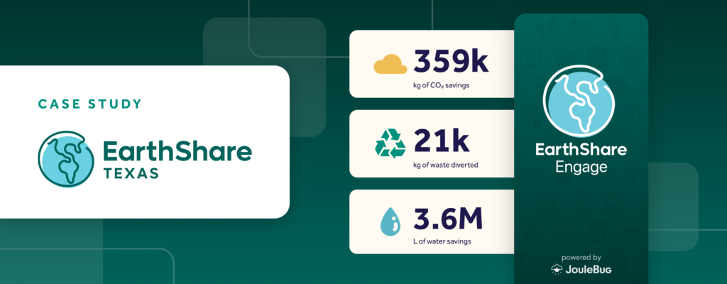 JouleBug Communities for Agencies EarthShare Texas case study