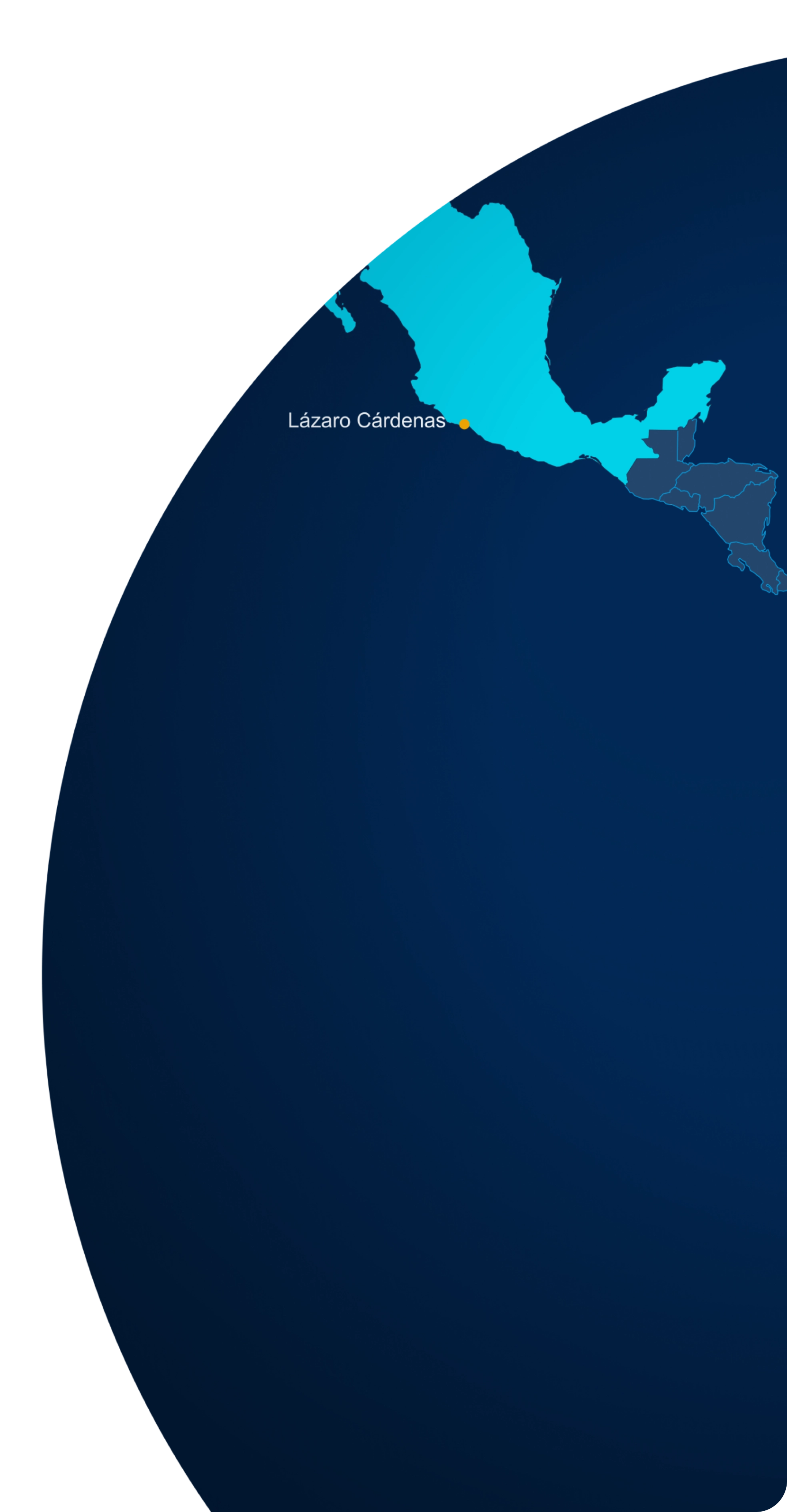 Lazaro Cardenas port map