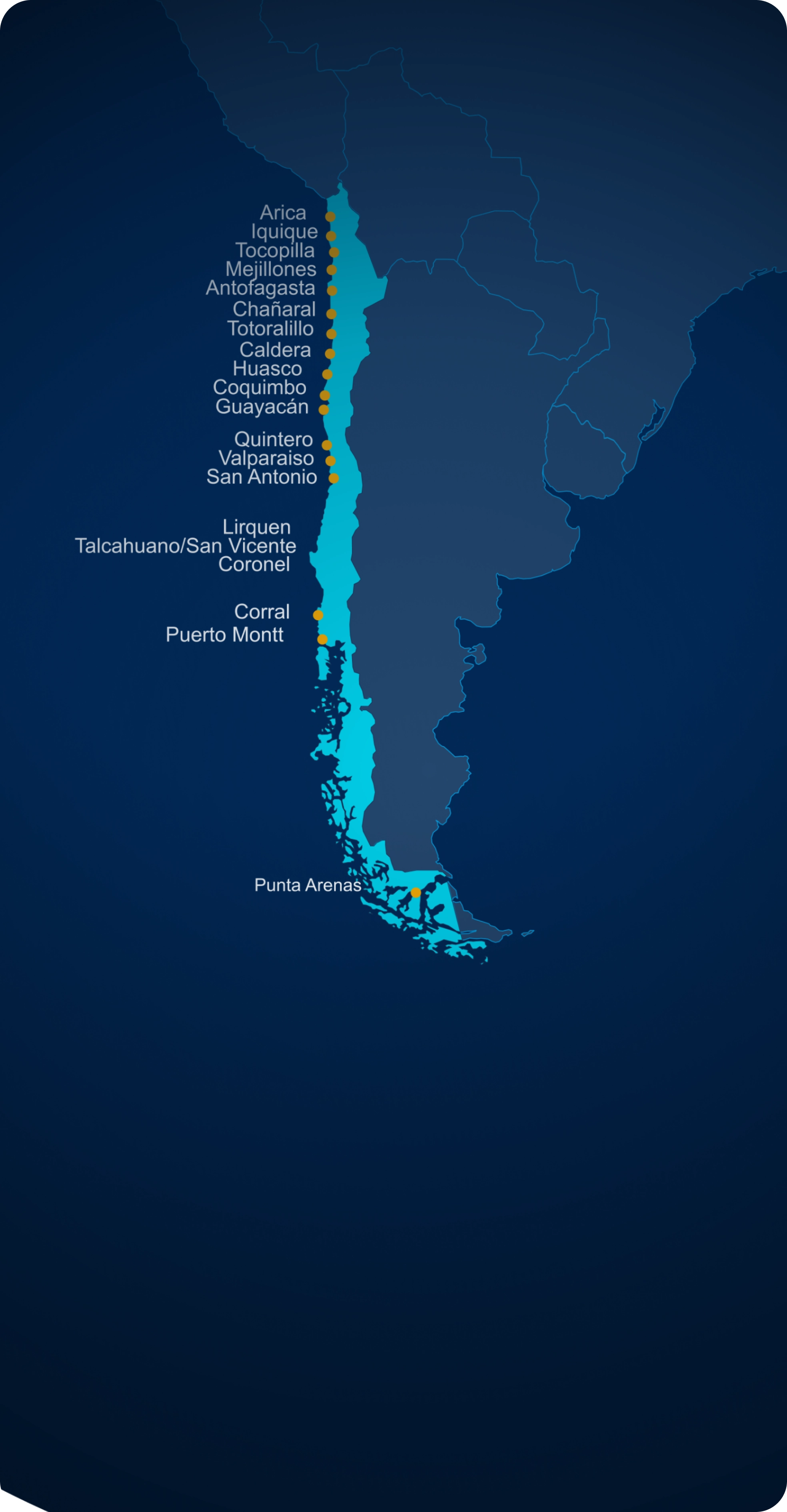 Lazaro Cardenas port map