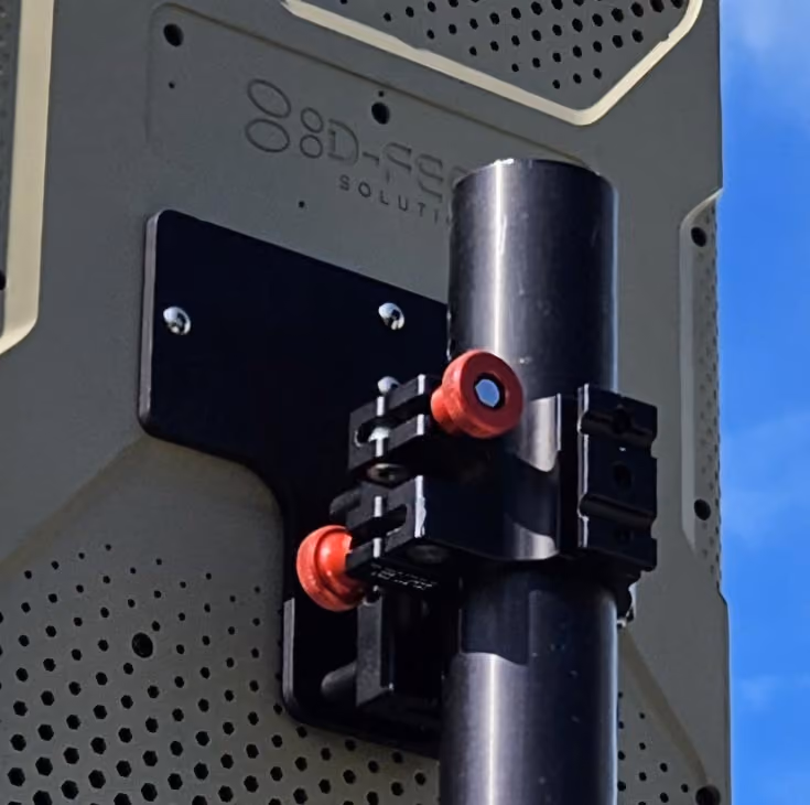 BlueSky Mast 200 Sidekick Series - AL2 with D-Fend Solutions EnforceAir2 counter-drone system, configuration diagram, counter-UAS application