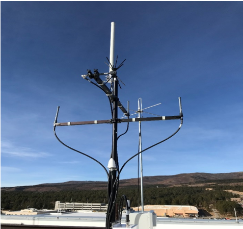 BlueSky Mast 200 Lift Series with counter-UAS sensor payload, Counter-UAS (C-UAS)